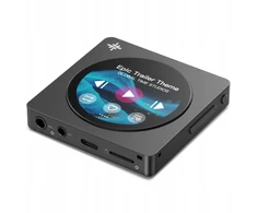 FiiO Snowsky Disc juodas nešiojamas audio grotuvas DAC/AMP ausinėms