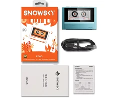 FiiO Snowsky Echo dangaus mėlynumo nešiojamas didelės raiškos grotuvas (6953175761518)