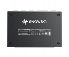FiiO SNOWSKY ECHO MINI (512MB) – juodas – nešiojamas Hi-Res grotuvas (6953175761693)