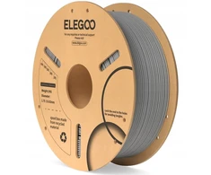 Elegoo PLA 1.75 mm 1 kg pilkas plastikas 3D spausdinimui
