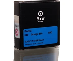 Filtras B+W Filtras oranžinė Basic 040 Oranžinis MRC 1102657 52mm