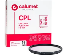 Filtras Calumet Calumet Filtras CPL SMC 58 mm Ultra Slim 28 sluoksniai