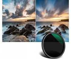 Filtras Kf Filtras 40.5mm Kf X Fader Pilkas Regulated Nd8-nd128 / Kf 01.1444
