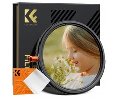 Filtro rinkinys K&amp;F Concept Nano-X MRC CPL &amp; Fader ND02-32 &amp; Juodas Mist 1/4 - 46 mm