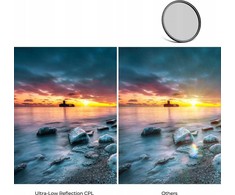 Filtras Polaryzacyjny Cpl K&amp;f Concept Nano-x Ultra-low Reflection 52mm 52 Mm / Kf01.2474