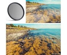 K&amp;F Concept klasikinis plonas MC CPL poliarizuojantis filtras (58 mm) KF01.1437