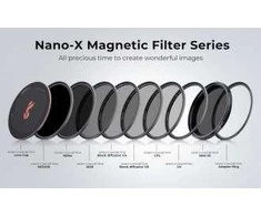 Fotoaparato Filtras - K&amp;F Concept Nano-X MRC Fader ND8-128 77mm