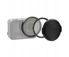 Puluz 3 in 1 rinkinys UV filtras adapteris 52 mm filtrams dangtelis Insta360 Ace Pro 2 / Pu770b