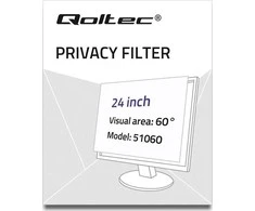QOLTEC 51060 Qoltec Privatizuojantis filtras RODO | 24 | 16:9