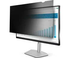 StarTech.com 25 colių 16:9 kompiuterio monitoriaus privatumo ekranas / filtras - monitorių privatumo filtras - nuimamas - laikiklis / lipnūs taškeliai - 63,5 cm (25") - skaidrus