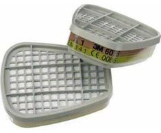 3M FILTRAS NUO DUJŲ IR GARŲ /2vnt… 3M6075 A1 FORMALDEHIDAS