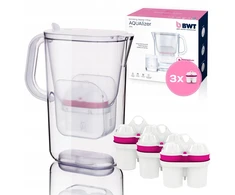 Filtravimo ąsotis BWT Filtravimo ąsotis wodę AQUAlizer 2.6l + 3 įdėklai magnezowe