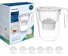 Philips AWP2933WHT6/58 balta + 6 „Micro X-Clean“ balta filtrai