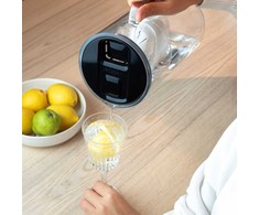 Filtravimo ąsotis Wessper Dzbanek D2 Borosilicate FutureFlow Aquamax (WES201-FF-BK)