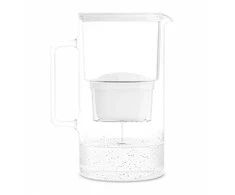 Vandens filtravimo ąsotis Wessper Aquamax Crystalline + 1 vandens filtras | baltas
