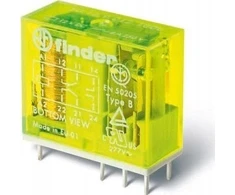 Finder 2P 8A 48V DC saugos relė spausdintinėms plokštėms 50.12.9.048.1000