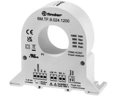 Finder Tinklo parametrų analizatorius 300A - 800 V AC, 400A - 1000 V DC Modbus RS485 6M.TF.9.024.1200