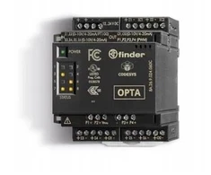 Finder „Codesys ANALOG“ išplėtimo modulis 8A serijai, 12–24 V nuolatinė srovė, 6 analoginiai įėjimai, 0–10 V, 4–20 mA, PT100, 2 išėjimai, 8A.26.9.024.060C