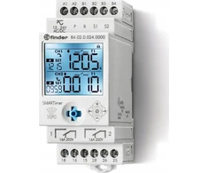 Finder Daugiafunkcinė programuojama laiko relė NFC 2P 16A 12…24V AC/DC 84.02.0.024.0000
