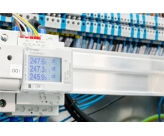 Finder Dvikryptis trifazis energijos matuoklis MID 80A Modbus RS485 NFC Daugiafunkcis 7M.38.8.400.0212