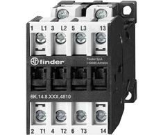 Finder Galios kontaktorius 3 Z 1 R, 10A-400V AC3, 230V AC 6K.14.8.230.4710