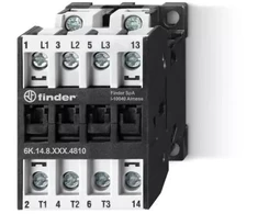 Finder Galios kontaktorius 3 Z 1 R, 18A-400V AC3, 24V AC 6K.14.8.024.4718