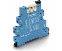 Finder Relės sukabinimo modulis 1P 6A 220 - 240V, AC plotis. 6.2mm kontaktas AgNI DIN 35mm (39.11.8.230.0060)