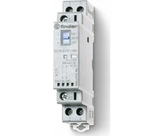 Finder Modulinis kontaktorius 1Z 1R 25A 230V AC/DC, Auto-On-Off funkcija, veikimo indikatorius + LED, 17.5mm 22.32.0.230.4540