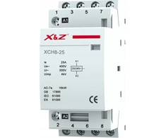 Finder Modulinis kontaktorius 1Z 1R 25A 230V AC/DC, Auto-On-Off funkcija, veikimo indikatorius + LED, 17.5mm 22.32.0.230.4540