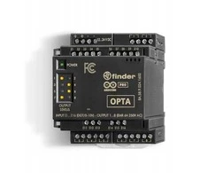 Finder OPTA išplėtimo modulis - 16 skaitmeninių/analoginių įėjimų (0…10 V), 8 reliniai išėjimai 6A, 8A.58.9.024.1600
