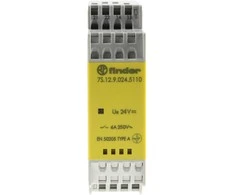 „Finder“ modulinė saugos relė 1NO 1NC 24V DC 7S.12.9.024.5110