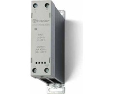 Finder Modulinė SSR relė 1Z 30A 60 - 240V kintamosios srovės perjungimas 24V nuolatinės srovės valdymo režimu nuline (77.31.9.024.850)