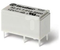 Finder Transmission 1CO 6A 12V DC kontaktas AgCdO Finder, Finder, F32-21-7-012-2000.