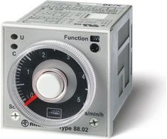 Finder Laiko siųstuvas 2P 8A 24 - 230V AC / DC daugiafunkcis AI, DI, GI, SW, BE, CE, DE (88.02.0.230,0002)