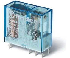 Finder Miniatiūrinė relė 1P 16A 24V nuolatinės srovės kontaktas AgSnO2 (40.61.9.024.440)