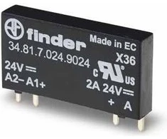 Finder Puslaidininkių relė 1F 1A 16- 30V DC (34.81.7.024.9024)