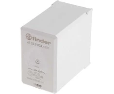 Finder Pramoninė relė 3NO 50A 24V DC kontaktų tarpas 3 mm 67.23.9.024.4300