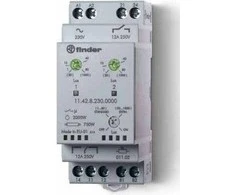 Finder Twilight komutatorius 1P 1Z 12A 230V AC nepriklausomi išėjimai ir du 1-80lx nustatymai (11.42.8.230.0000)
