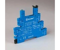 Finder Kištukinis lizdas siauraprofiliui 6.2mm serijos relės 34 6- 24V AC / DC (93.51.0.024)