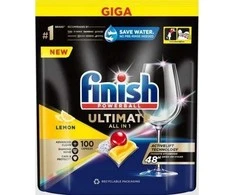 Indaplovių tabletės Finish Quantum Ultimate 100, Lemon