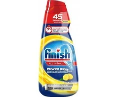 Gelis indaplovėms FINISH Allin1 Max Power Gel Lemon, 900 ml