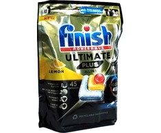 Indaplovių kapsulės FINISH Powerball Ultimate Plus Lemon, 45 vnt