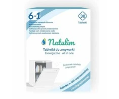 Natulim „Finish“ 6 viename indaplovės tabletės, 30 vnt.