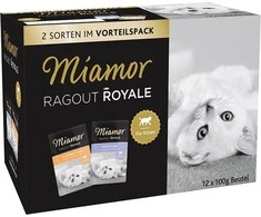 Mišinys MIAMOR Ragout Royale Kitten su galaretais 12x100g
