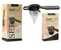 Finum „OneCup“ rinkinys – laikiklis + kavos filtrai, 60 vnt.