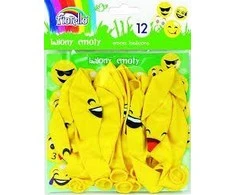 Balionai PARTY EMOTS METALIC, Fiorello, 12 vnt.