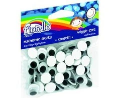 Dekoracija JUDANČIOS AKYTĖS, Fiorello, 12mm, 80 vnt., lipnios