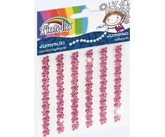 Dekoratyvinai krištoliniai karoliukai GR-DS05, Fiorello, lipnūs