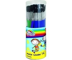 Pedzle akwarelowe w tubie nr 1-6 Fiorello 72 sztuki