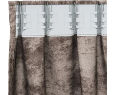 Aksominio tipo užuolaidos 2 vnt. Kapučino 260 x 140 cm Aksomas